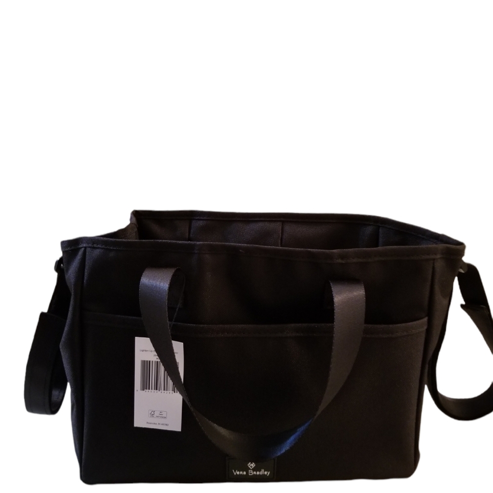 Vera Bradley Lighten Up Everything Organizer Black